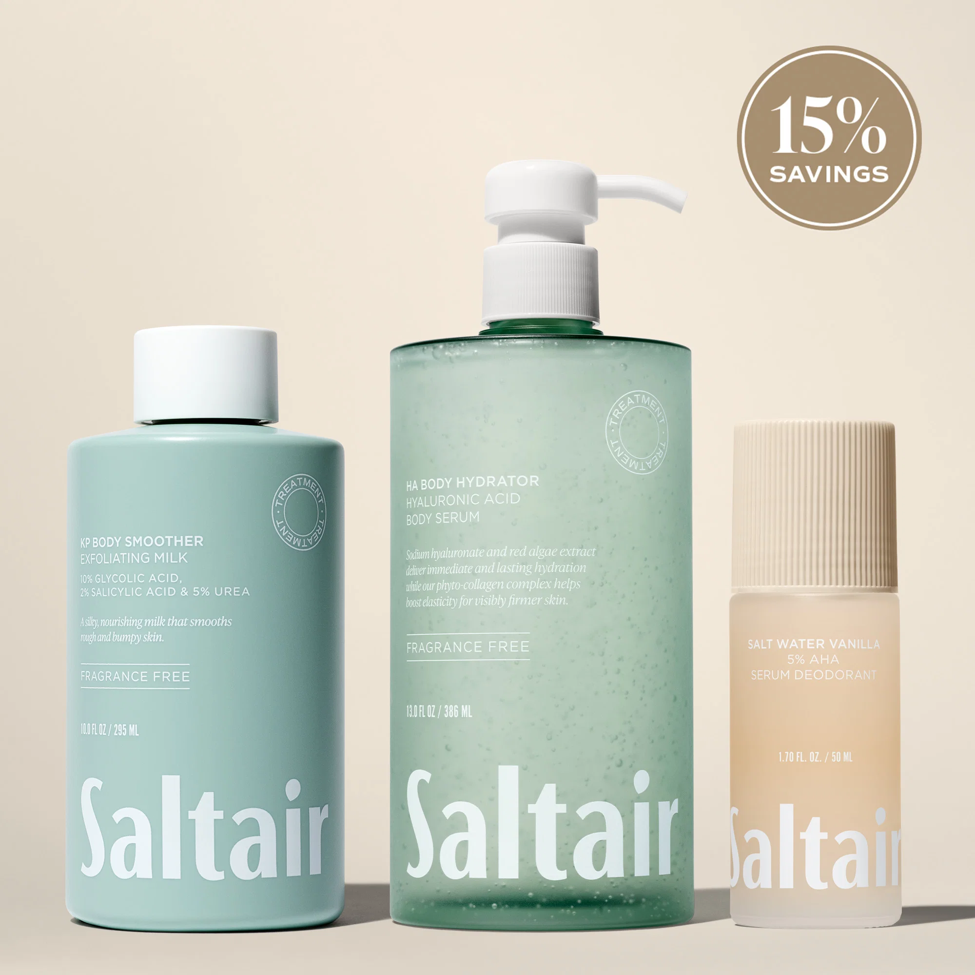 Salt Water Vanilla - Smooth Skin Ritual Set